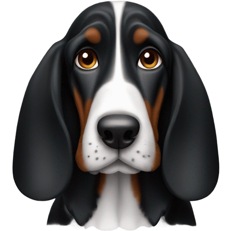 black basset hound emoji