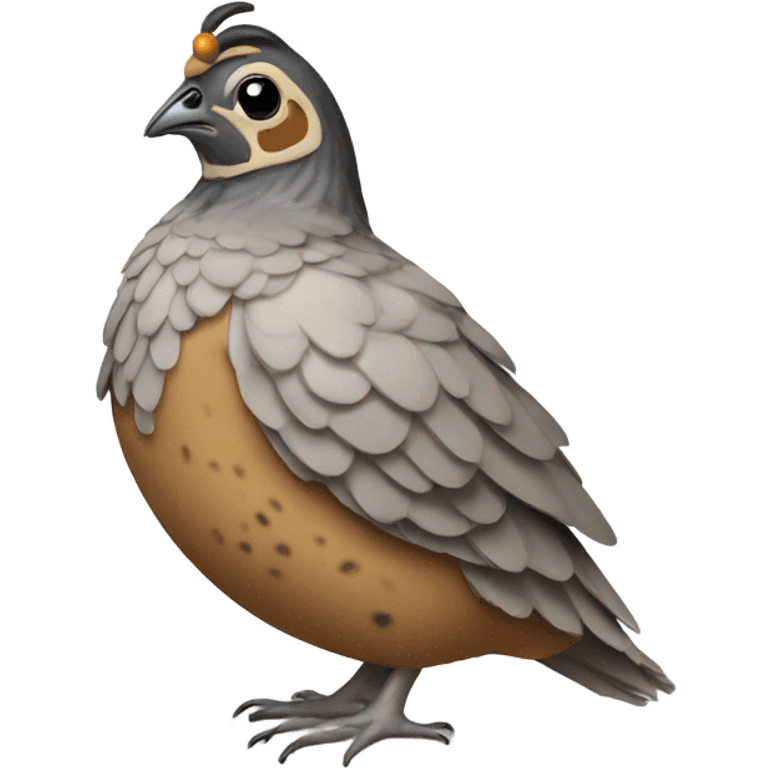 quail bandaged emoji