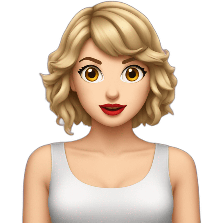 taylor-swift-bj-face emoji