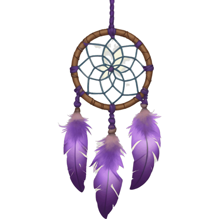 a hanging dreamcatcher  emoji