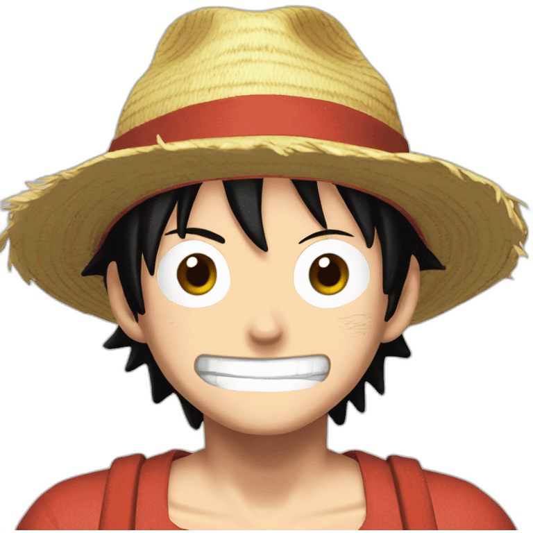 Luffy normal emoji