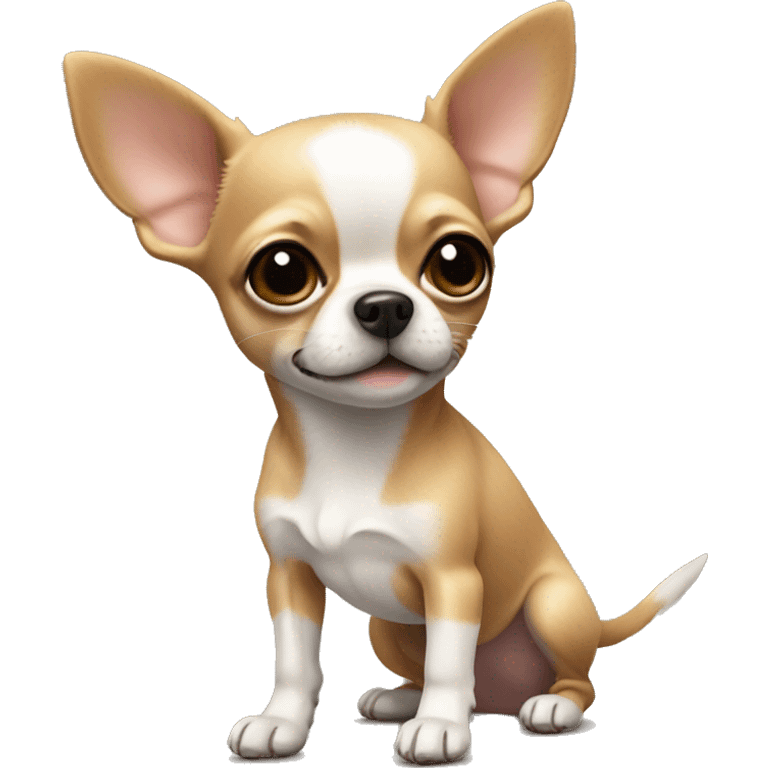 little chihuahua bringée  emoji