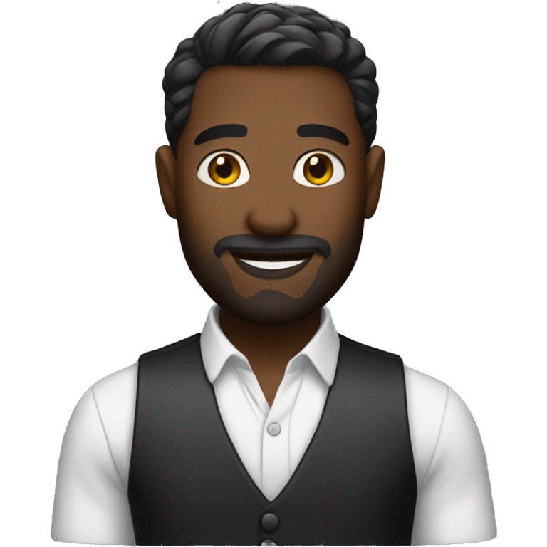 black bartender emoji