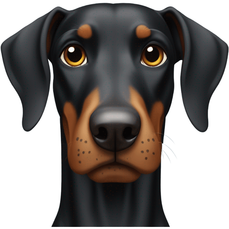 Doberman  emoji