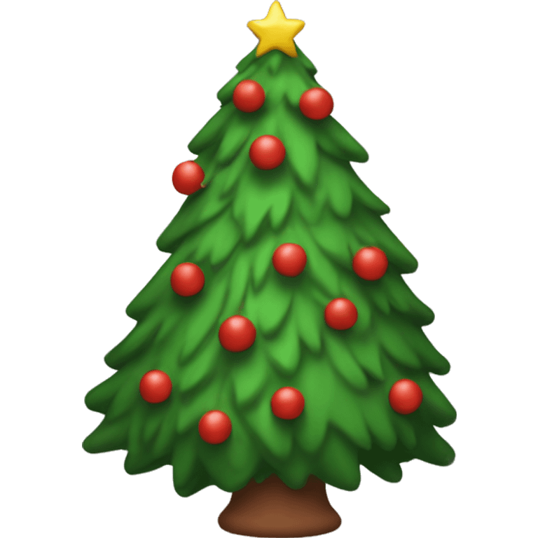 Charley brown Christmas tree  emoji