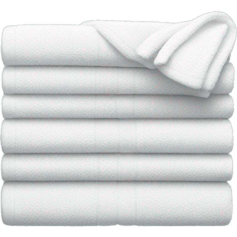 White towels  emoji