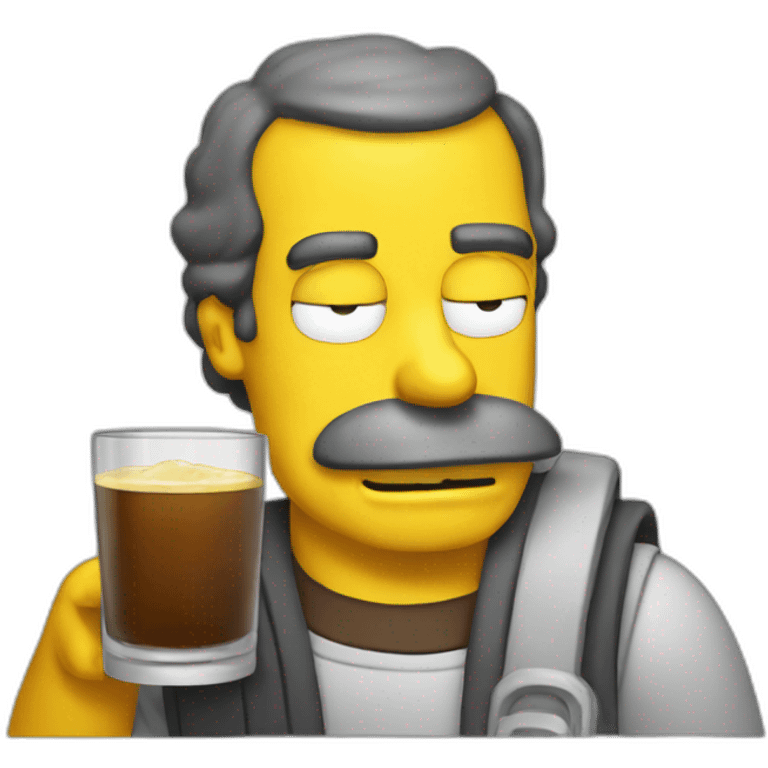 Homer-drink emoji