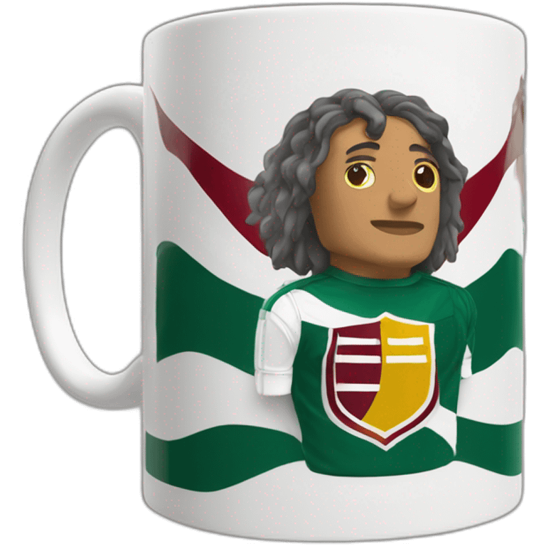 caneca do fluminense emoji