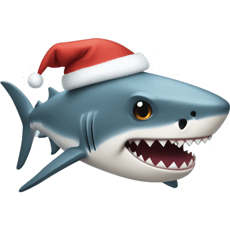 Christmas Shark  emoji