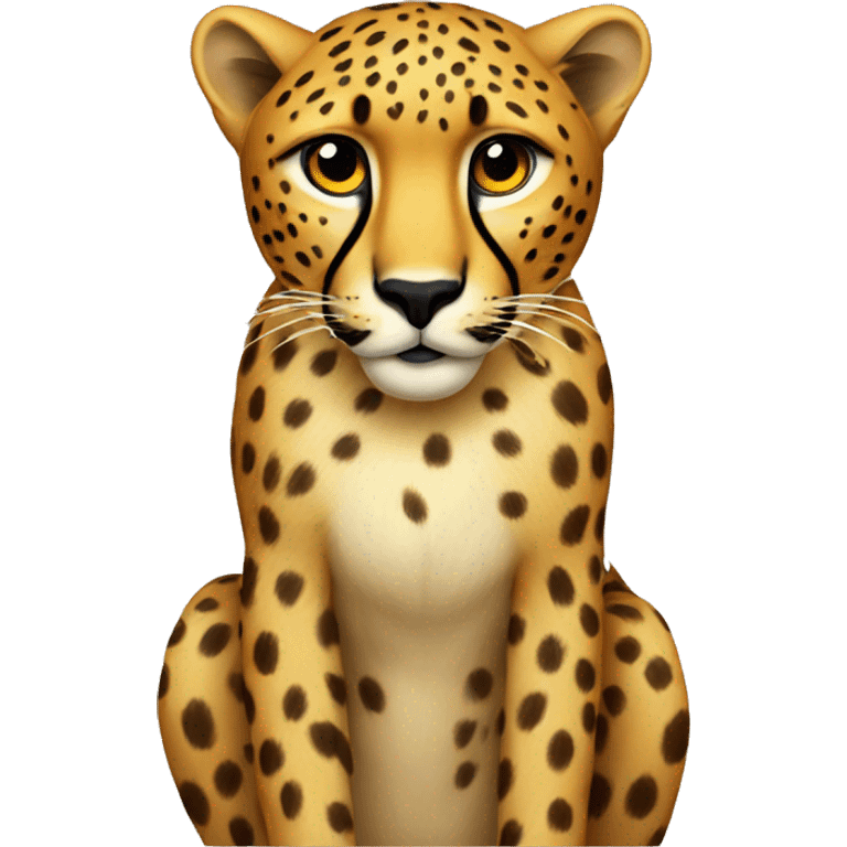 Cheetah hearths  emoji