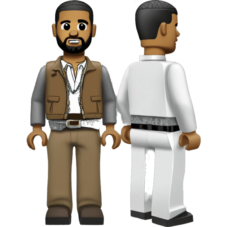 DRAKE lego full body emoji