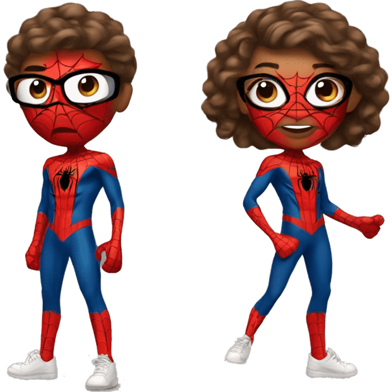 Zendaya like spiderman emoji