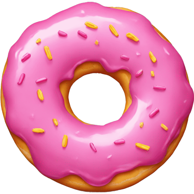 pink donut emoji