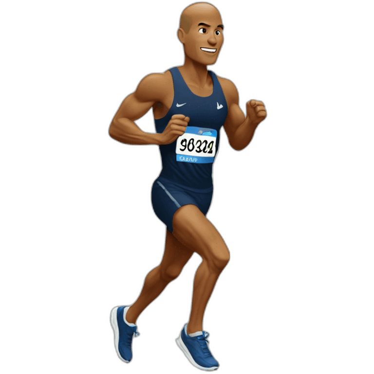 David Goggins running emoji