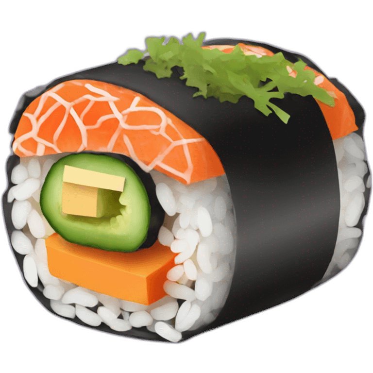 Gimbap emoji