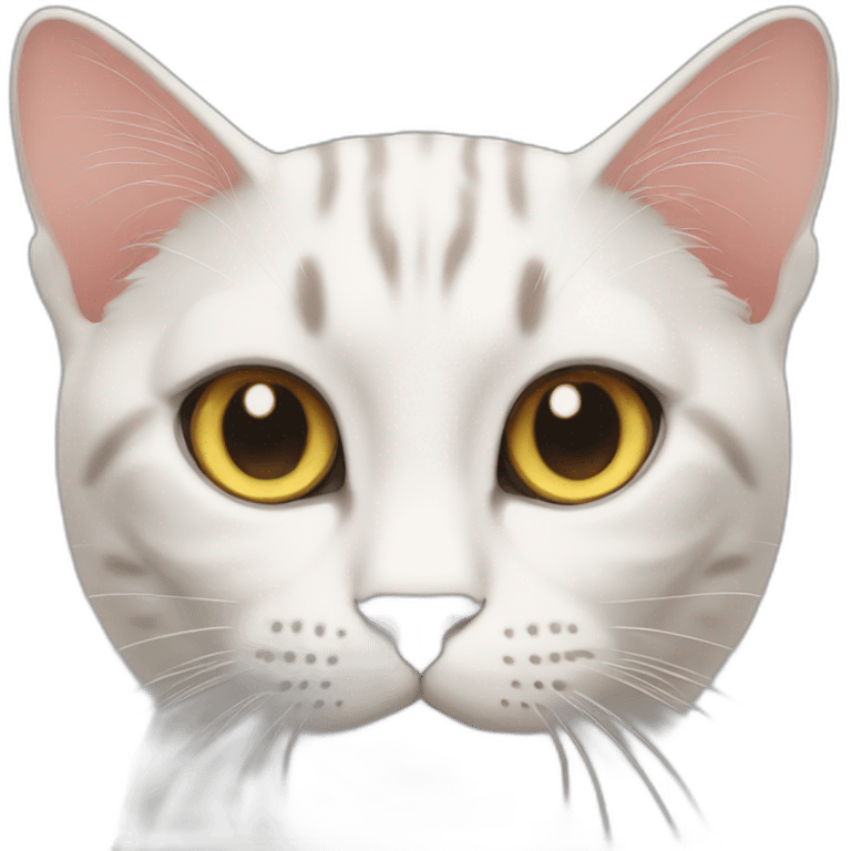 a twin heads cat emoji