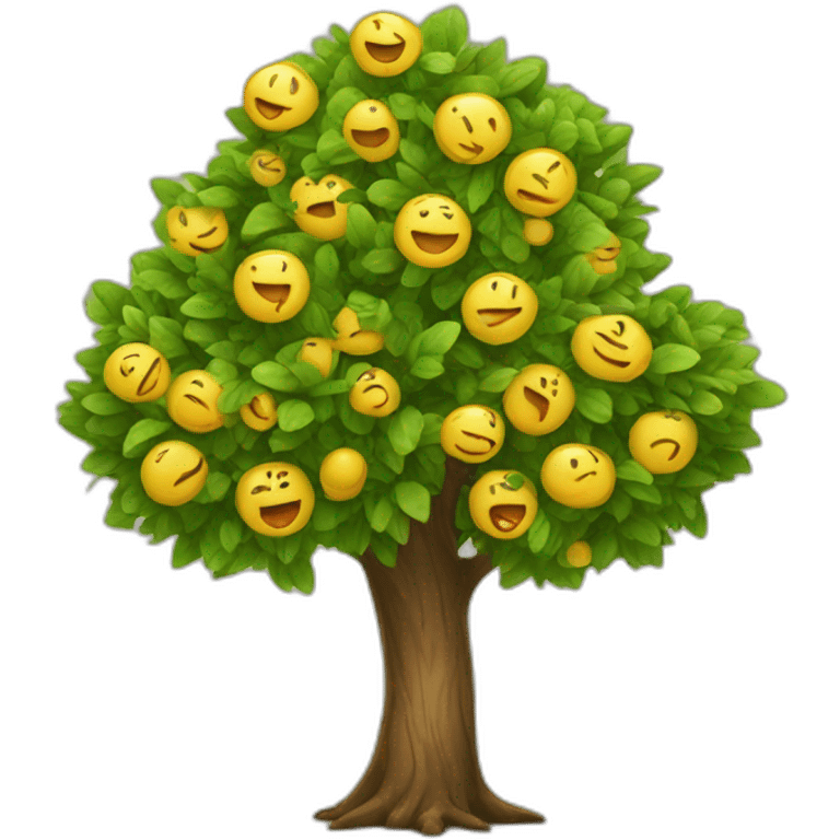 happiness tree emoji