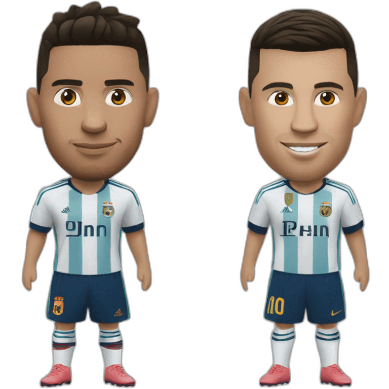 Ronaldo Messi emoji