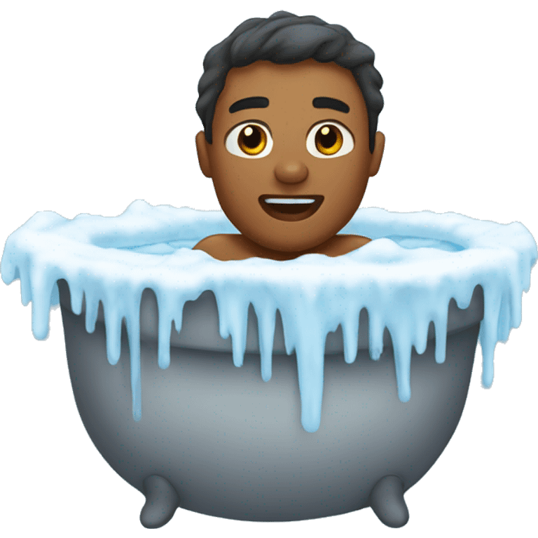 ice bath emoji