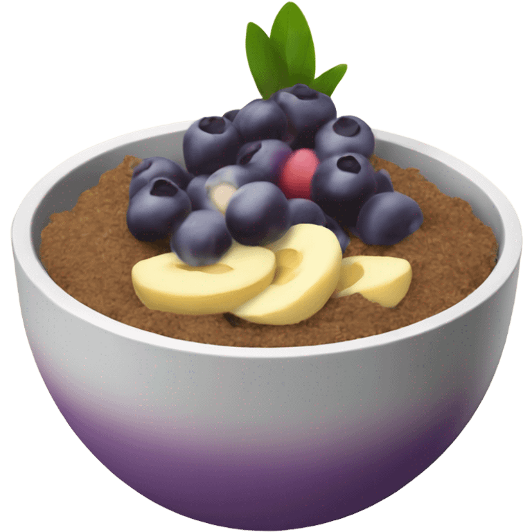 Acai bowl emoji