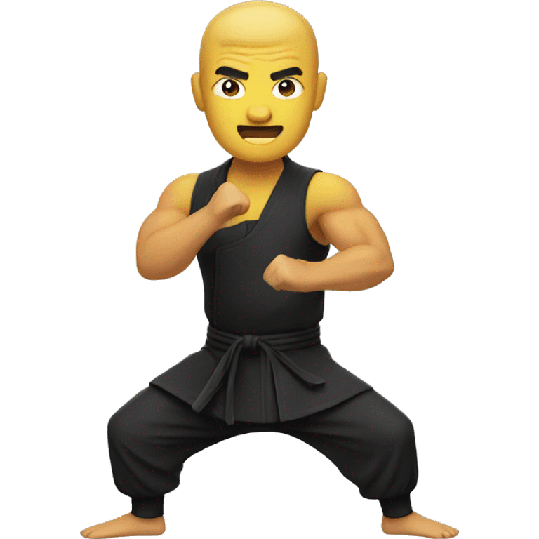 Kung fu emoji