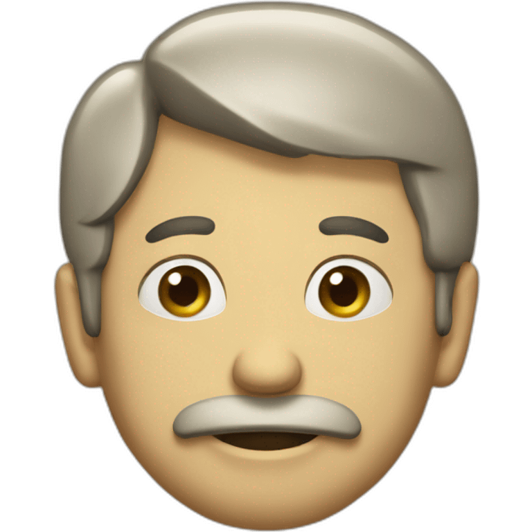 Monsieur qui mange emoji