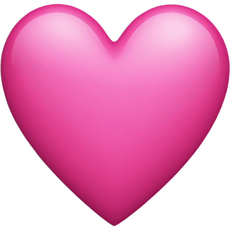 Pink heart emoji