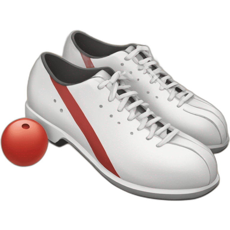 chaussures bowling emoji