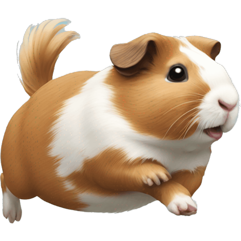 Guineapig jumping emoji