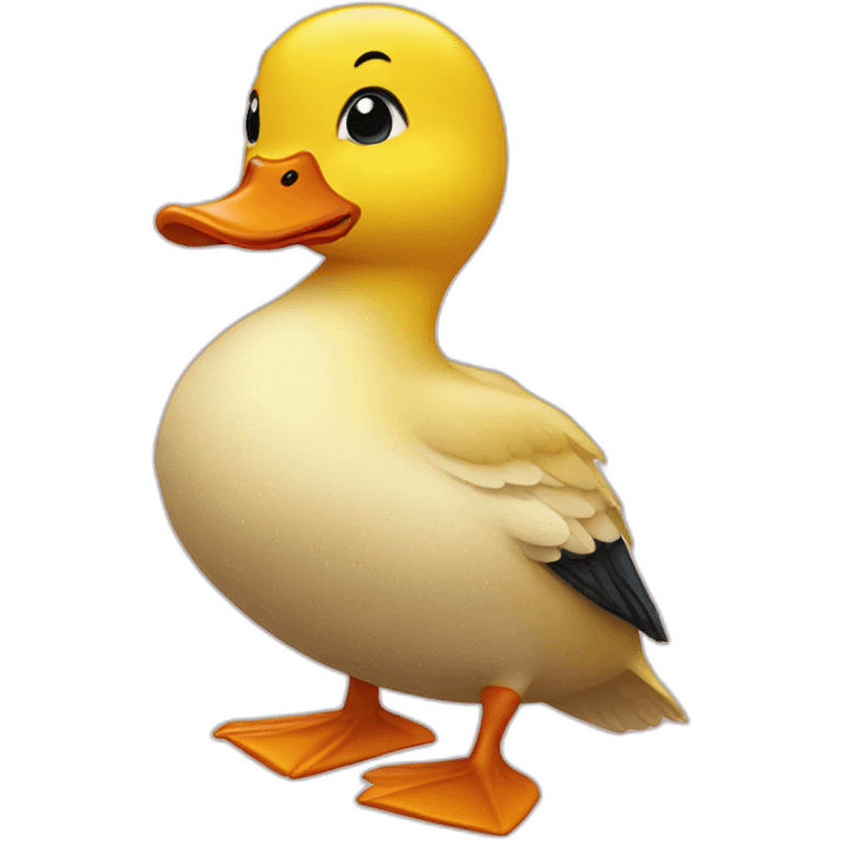 yellow duck emoji