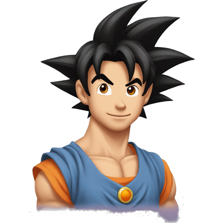 goku as a disney princess emoji