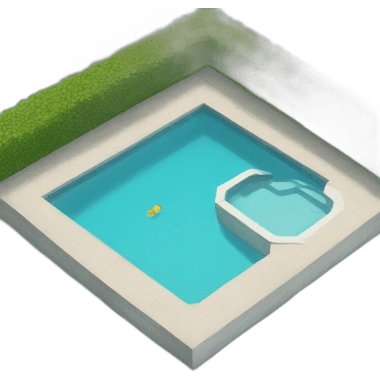 Piscina infinita emoji