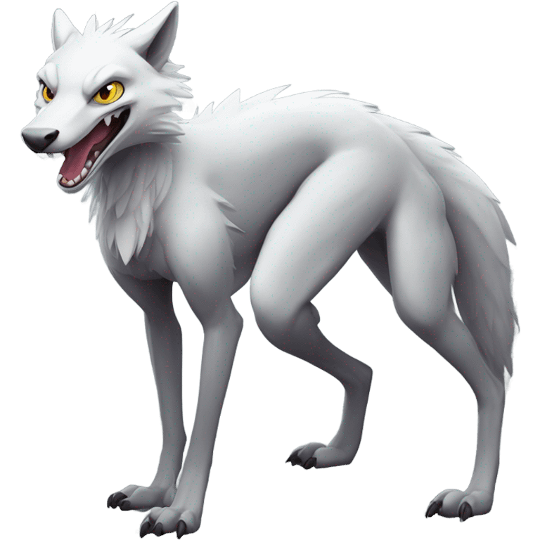 Modern Feral Sergal Fursona emoji