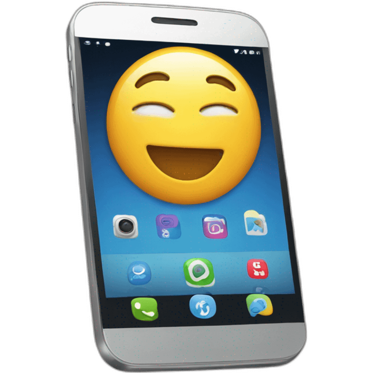 smartphone, social media emoji