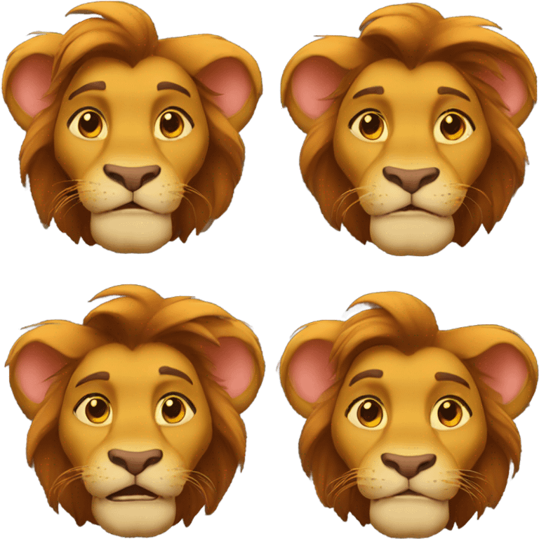 Simba emoji