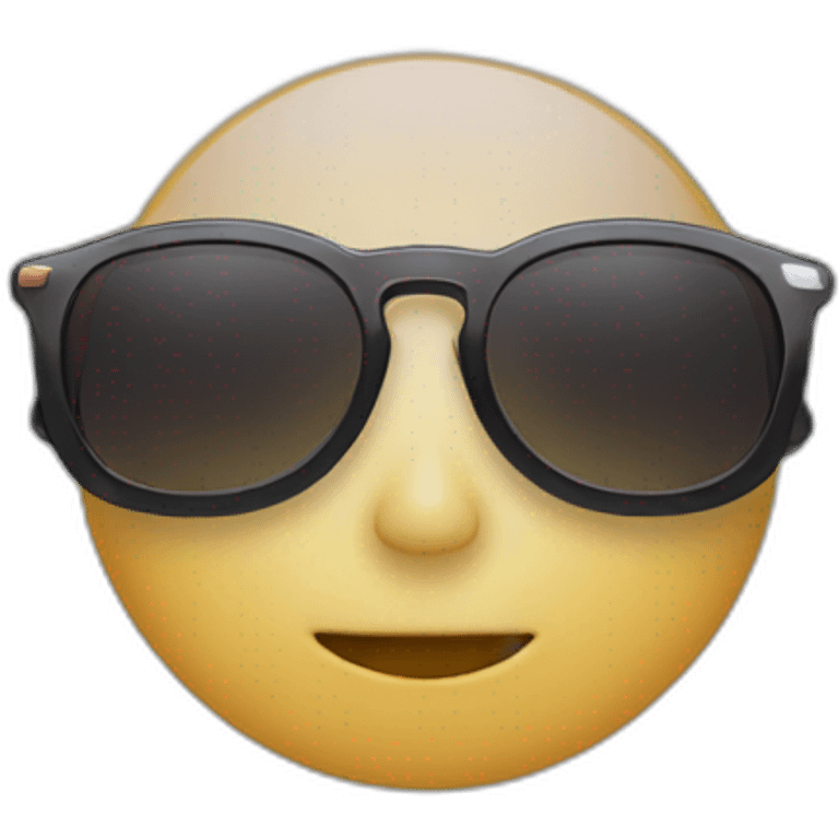 Joda con lentes de sol emoji