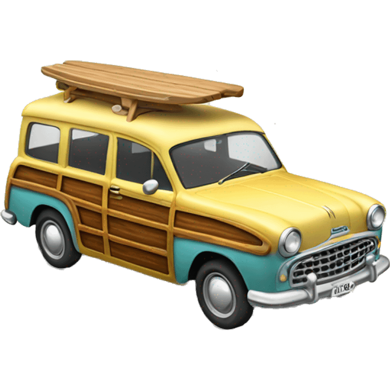 Woodie car emoji