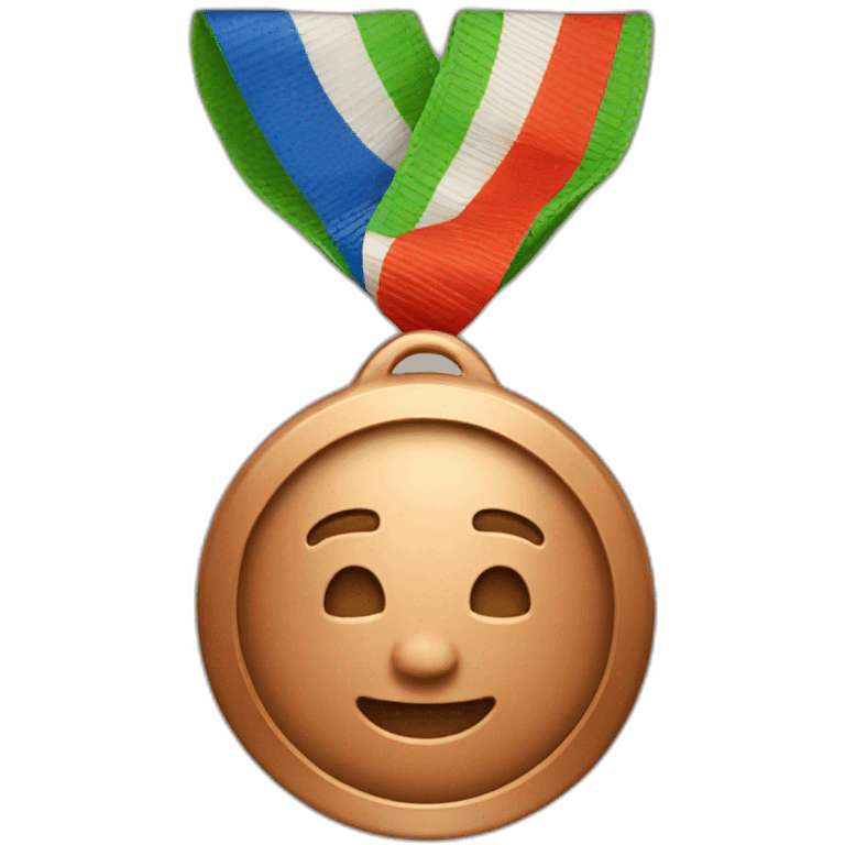 Third place bronze medal emoji