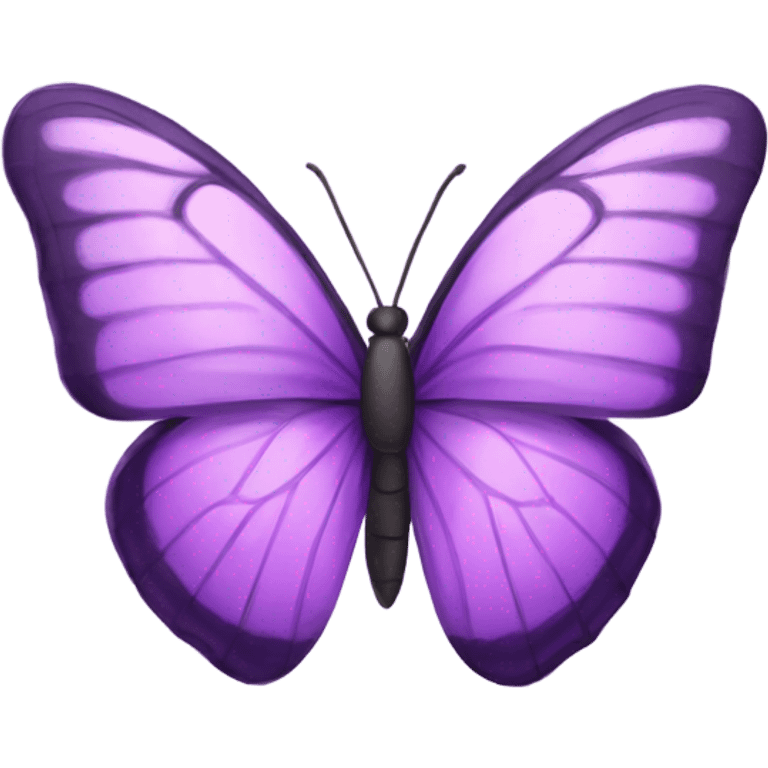 purple butterfly  emoji