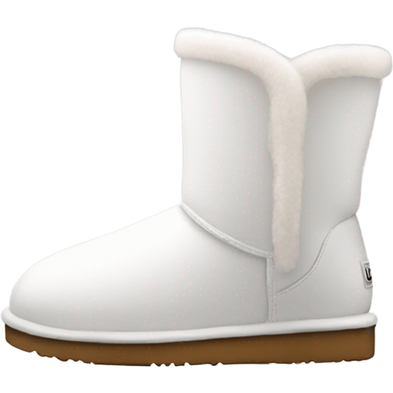 ugg boots white emoji