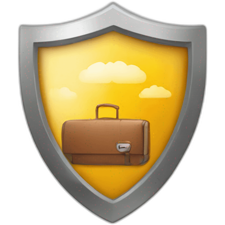 travel insurance shield emoji