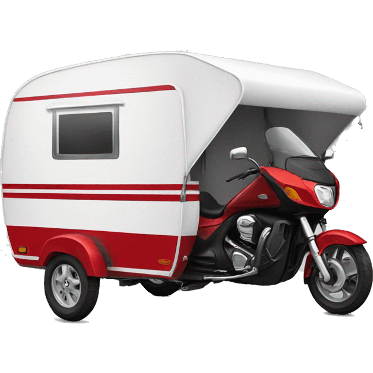 Caravan-motor trike emoji