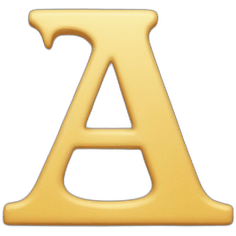 Letter a emoji