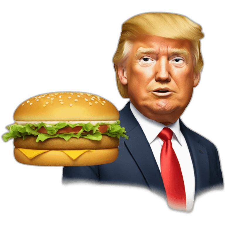 trump big mac emoji