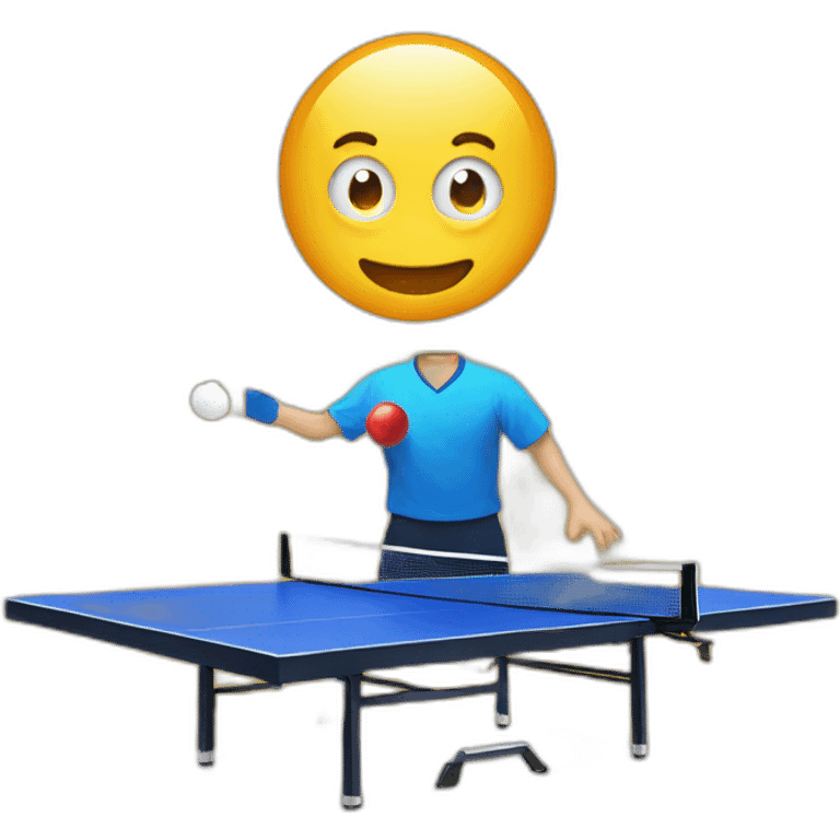 Ping pong emoji