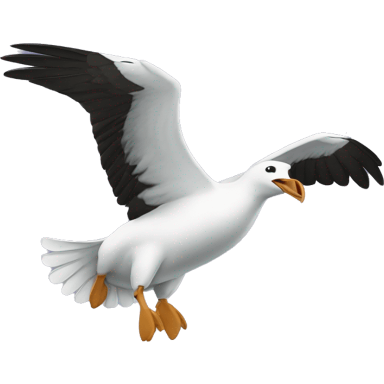 Flying Albatross emoji