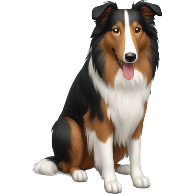 Rouge collie emoji