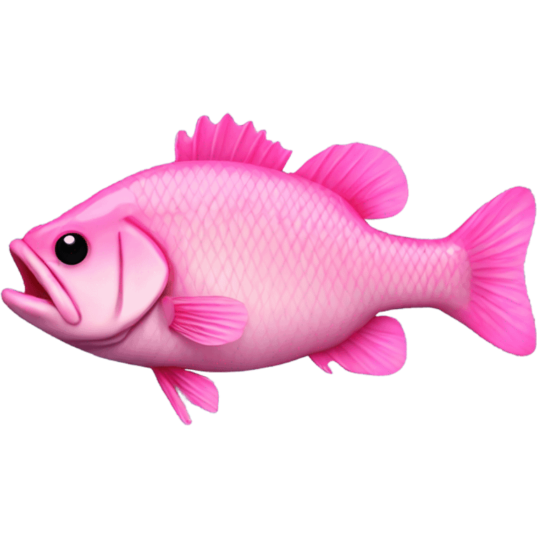 pink bass emoji