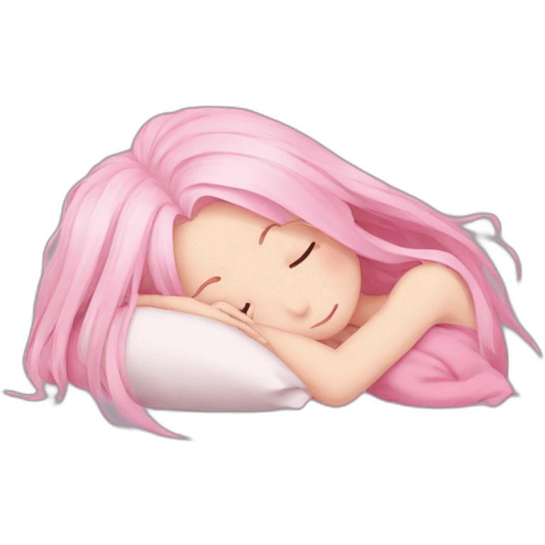 Sleeping zerotwo emoji