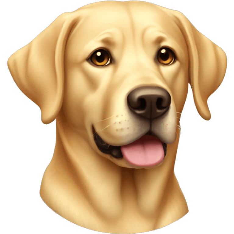 Golden lab emoji